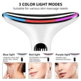 thumbnail image 4 of Masajeador facial eléctrico antiarrugas Soidarity dispositivo de belleza para cuello microcorriente Blanco, 4 of 6