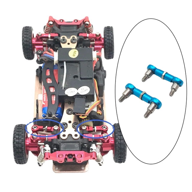 Varilla varillaje de dirección RC para K969 K979 K989 RC camión accesorio de repuesto para coche Azul Baoblaze varillaje de dirección de coche rc