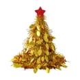 thumbnail image 4 of Sombrero para de Navidad Decorativo Adorno de Navidad Gorra Festiva para Decoración Sombrero con Lazo No Tejido Función Ornamentación Adecuado Oro, 4 of 8