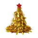 thumbnail image 4 of Sombrero de árbol de Navidad, decoración navideña, sombrero de copa decorativo y divertido para Navidad en invierno. Oro, 4 of 9