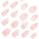 thumbnail image 5 of Uñas postizas a presión, regalos para mujeres, uñas cortas a presión, uñas postizas cortas con pegamento para uñas, pegamento reutilizable, 12 tamaños, parche para uñas, 5 of 5