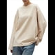 thumbnail image 2 of Camisetas de Larga Extragrandes para Mujer 2025, Camisetas Básicas de Cuello Redondo, Tops de Otoño, Ropa Informal de Entrenamiento Y2K Albaricoque L, 2 of 8
