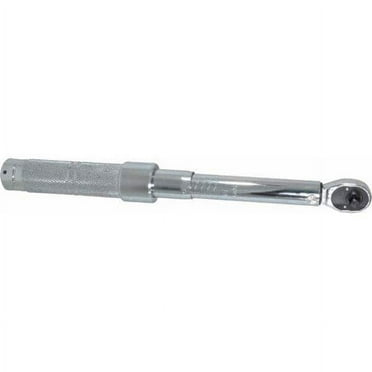 Proto 1/4" Drive Micrometer Torque Wrench 40 to 200 In/Lb, 0.11 N/m Graduation, 11-7/8" OAL, Ratchet Head