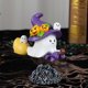 thumbnail image 5 of Stylish White Ghostly Figurine Durability Resin Halloween Decors For Mantels Desk Bookshelf Arrangement Table top Shelfs, 5 of 5