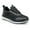 Black/White, variant on SR Max Anniston, Men's, Black, Slip On Athletic Style Slip Resistant, EH, Soft Toe Work Shoe. (13.0 M)