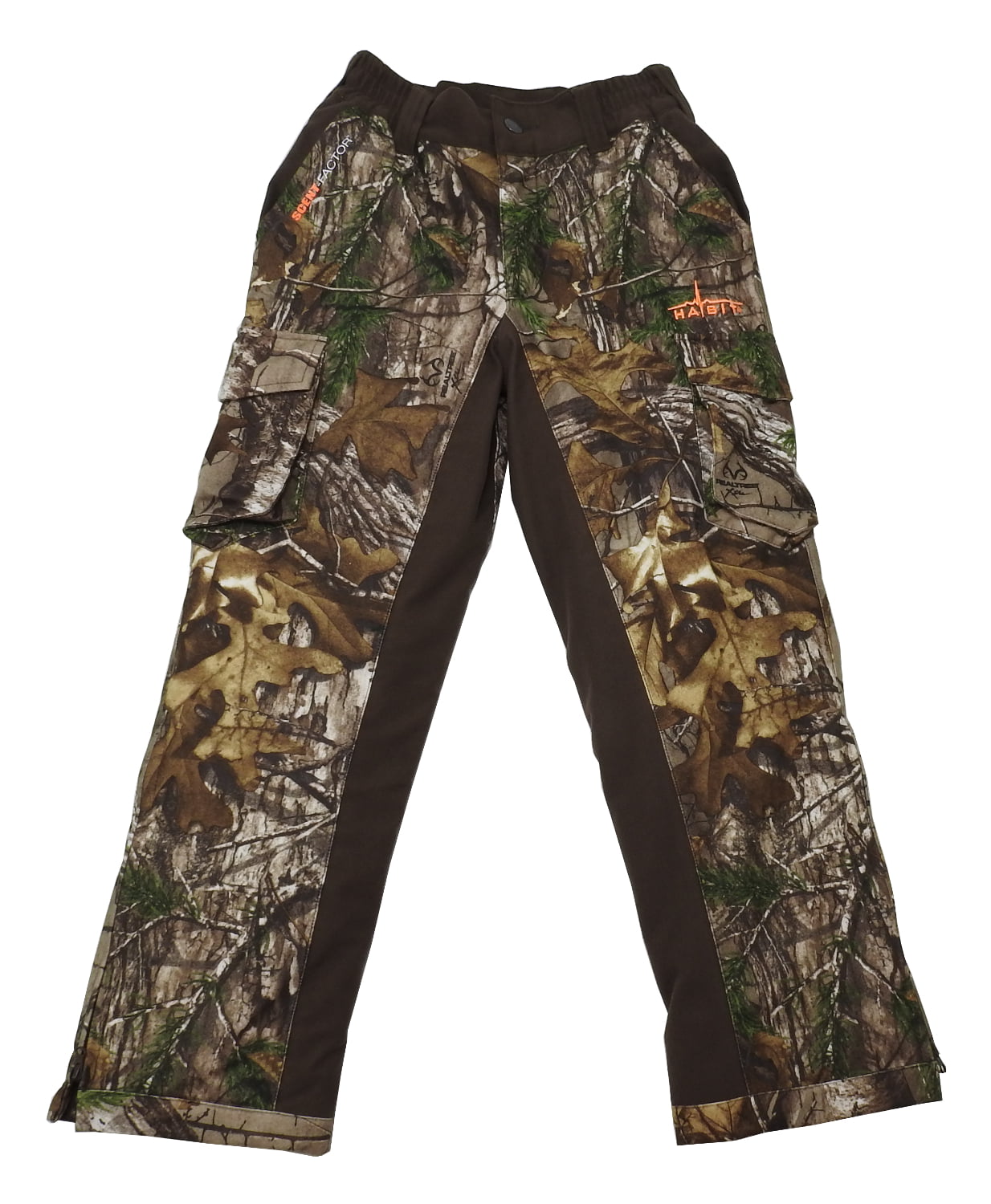 Habit Youth Size Medium Insulated Camouflage Camo Hunting Fleece Pant,  Realtree Xtra/Bracken