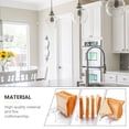 thumbnail image 4 of CHUANK 2Pcs Air Fryer Rack Stainless Steel Stand Oven Toast Holder Baking Supplies, 4 of 6
