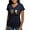 Navy, variant on CafePress - George Washington Freedom Of Women's V Neck Dark T - Women's V-Neck Dark T-Shirt