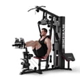 thumbnail image 1 of Home Gym Station, Workout Station with 150LBS Weight Stack, Home Gym Equipment for All Body Training., 1 of 10