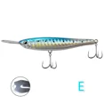 thumbnail image 1 of Sinking Pencil Lure, Riser bait 007R, Metal Lip Wobbler, Bass Jerkbait, Minnow Wobbler, illex Riserbait 007R Lure E 70mm, 1 of 6