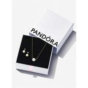 Pandora Gift Set Gold Plated Pearl Set