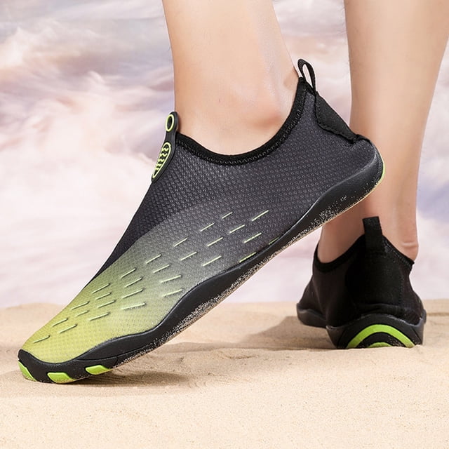 Zapatos Acuáticos Aqua Shoes Zapatillas De Buceo Transpirables Para Caminar En El Lago (Verde 45) Ndcxsfigh Para Estrenar