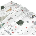 thumbnail image 3 of FREEAMG Christmas Pattern Shower Curtain - 72x72 Inch Waterproof Fabric Shower Curtains with 12 Hooks - Modern Home Bathroom Hotel Spa Decorations, 3 of 5