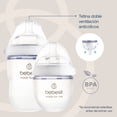 thumbnail image 4 of Set 2 Biberones Bebesit Flujo Adaptable 150/250 ml, 4 of 7