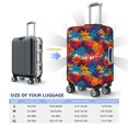 thumbnail image 5 of Bingfone Colorful Hawaii Palms Luggage Cover Washable Suitcase Cover Protector Anti-scratch Suitcase cover Fits 18-32 Inch Luggage, 5 of 8