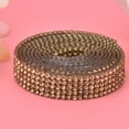 thumbnail image 2 of Rhinestone Trim, Beautiful Practical Firm Special Design Hot-Fix Rhinestone  For Necklaces For Bags For Shoes For Decorative DIY Clothing Purple,AB Color,, 2 of 8