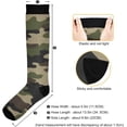 thumbnail image 3 of GZHJMY Camouflage Compression Socks, Women Men Long Stocking (20-30mmHg), Travel Knee High Stockings for Athletic Sports,Running,Cycling,Nursing, 3 of 7