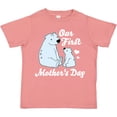 thumbnail image 3 of Inktastic Our First Mothers Day with Polar Bears Boys or Girls Toddler T-Shirt, 3 of 5