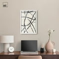 thumbnail image 3 of Intersecting Lines II Shadowbox Print Line Wall Decor by Art Remedy, White Frame, 16 x 24, 3 of 7