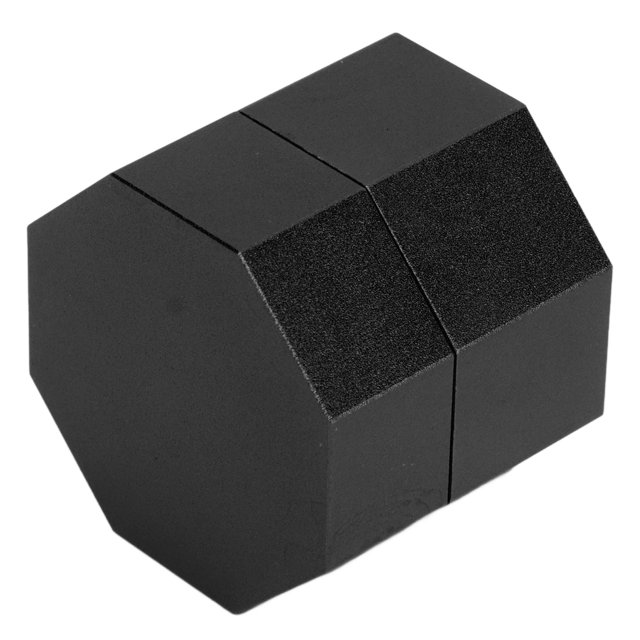 Soporte para Tiza de Billar, Aleacio de Aluminio, Octogonal, Universal, Estuche para Tiza de Billar, Soporte para Tiza Para Taco, Soporte para Tiza de Billar Con Hoja de Hierro