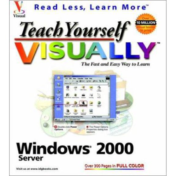 Pre-Owned Teach Yourself Windows 2000 Server Visually (Teach Yourself Visually) Paperback