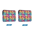 thumbnail image 7 of FORMRS 15"-15.6" Laptop Sleeve Protective Case Soft Carrying Quilted Computer Bag Cover, Vibrant Leaves Pattern, 7 of 7