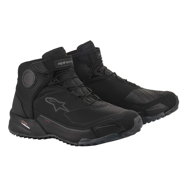 Zapatillas de moto Alpinestars negras para hombre, talla 42 EU