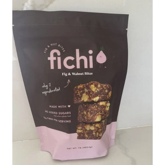 Fichi Fig & Walnut Bites, Gluten free 1 Lb each bag