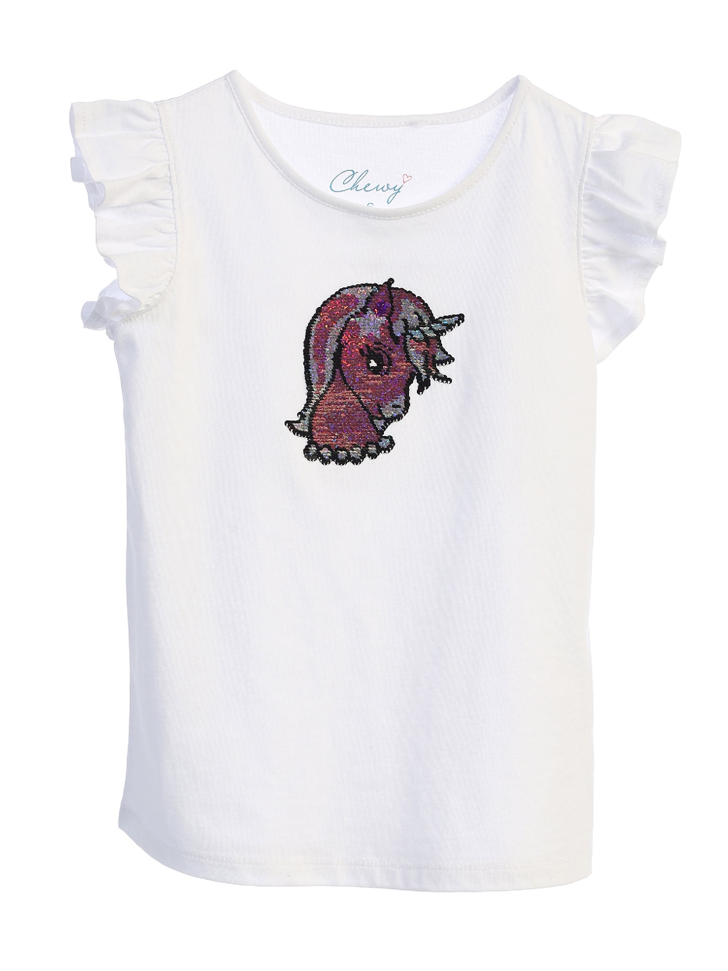 flip sequin unicorn shirt