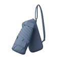 thumbnail image 1 of Mini paraguas de viaje, fuerte protección solar, paraguas de lluvia, pequeño y plegable. Azul oscuro, 1 of 9