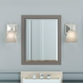 thumbnail image 3 of Alaterre Furniture 24" Beveled Bath Vanity Mirror, Gray, 3 of 8