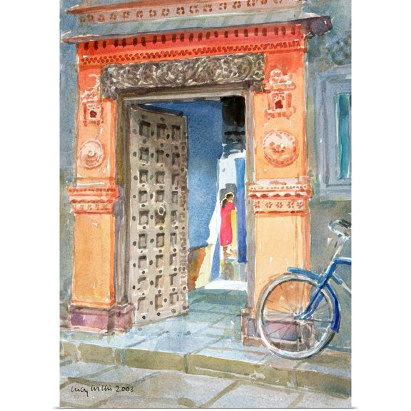 Great BIG Canvas | Rolled Lucy Willis Poster Print entitled In the Old Town, Bhuj, 2003