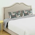 thumbnail image 3 of Yayeee Pillowcase King Size Set of 2 Satin Wrinkle Resistant Pillow Case, Winter Goose, 3 of 8
