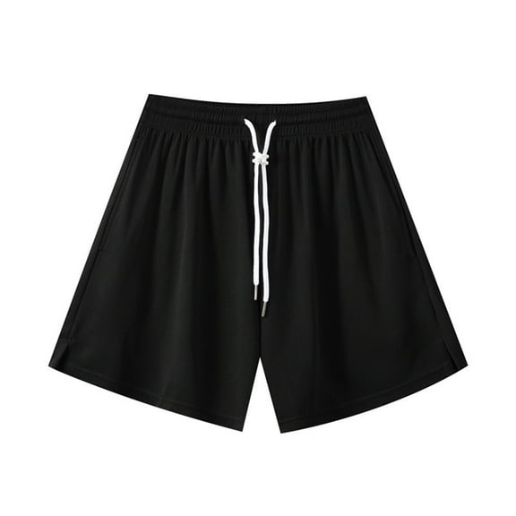 JTieacloth Comfort Cargo Shorts Men's Summer Outdoor Sports Shorts Fashionable Home Casual Breathable Shorts,Black