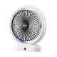thumbnail image 2 of Campana Para Cocina Three-Speed Mini Desktop Fan Rechargeable Battery Powered Fan With Colorful LED Lights Portable USB Fan Quiet Suitable For Home Office Travel Camping Fan, 2 of 7
