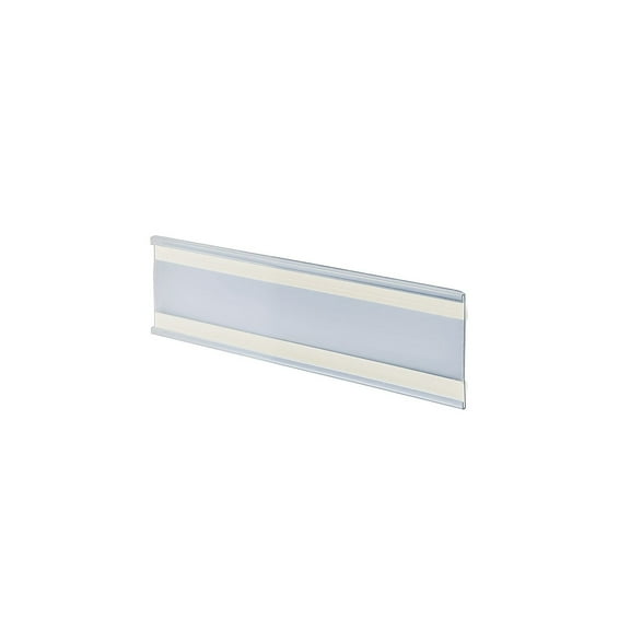8.5" W x 3" H Adhesive-back Acrylic Wall Nameplate, 10-Pack