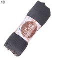thumbnail image 2 of SPRING PARK Women's Cotton Scarf Wrinkle Scarves Solid Color Shawl Muslim Hijabs Headkerchief, 2 of 8