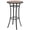 Brown, variant on Outdoor Bar Table, HDPE Patio Bar Height Table, All Weather Bistro Pub Table for Deck Porch Backyard Garden, Black