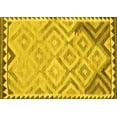 thumbnail image 1 of Ahgly Company Indoor Rectangle Southwestern Yellow Country Area Rugs, 8' x 12', 1 of 4