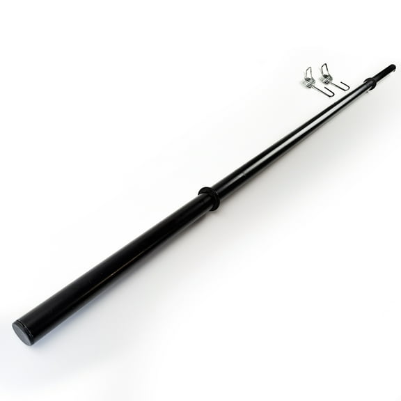 CAP Barbell Standard 4.5 Foot Weight Lifting Bar with Collars – (Best for Use with Vinyl Weight Plates)