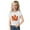 #0233-White, variant on Toddler Boys Girls T-Shirt Valentine's Day Print Short-Sleeve Thanksgiving Gift Casual Cotton Top for Parties, Daily Play, Family Outings 3-10Y