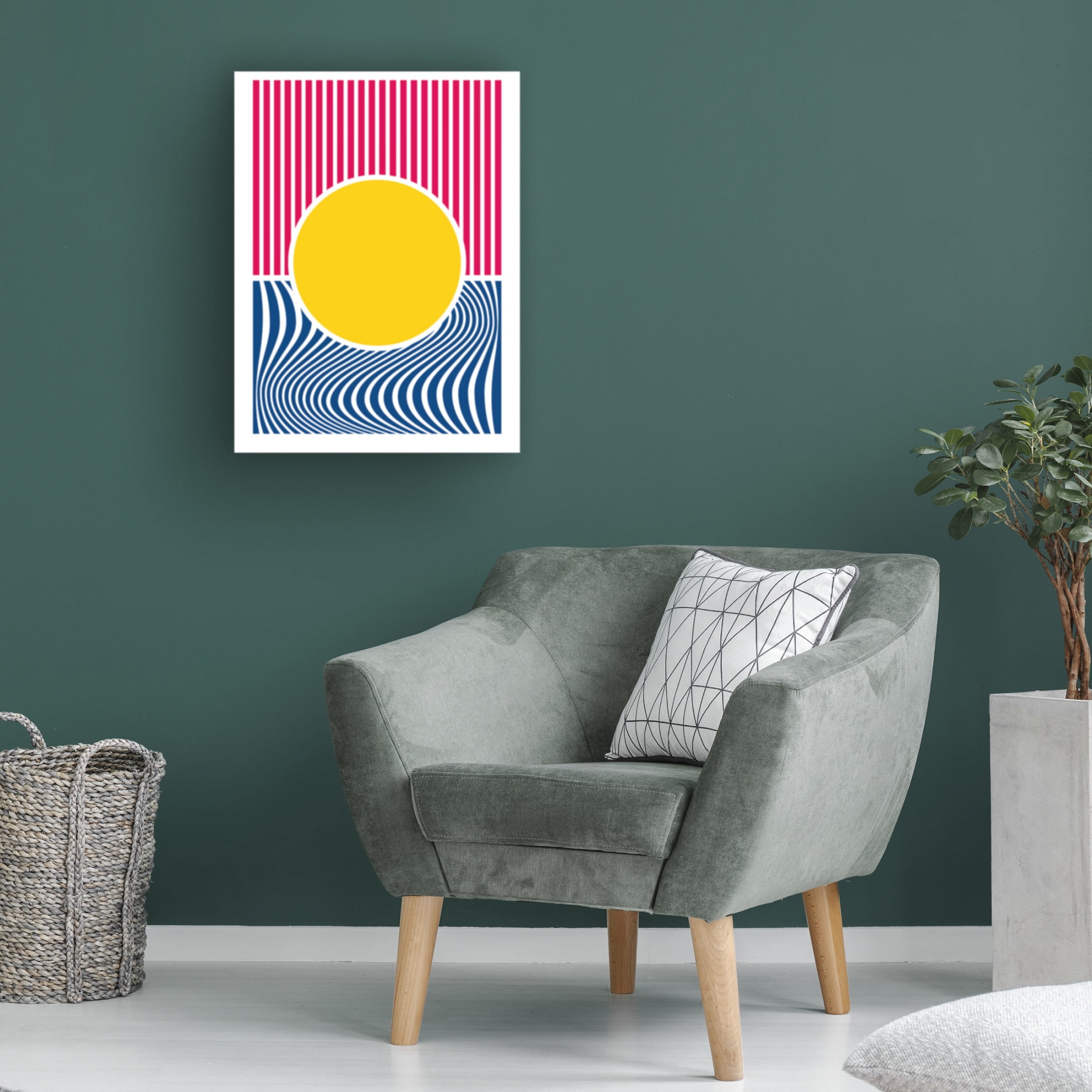 Trademark Fine Art SERGIO ORTIZ SIMPLE Canvas Wall Art
