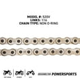 thumbnail image 2 of Niche Sprocket Chain Set for Husqvarna TE250 13/50T 520 Motorcycle MK1003686, 2 of 9