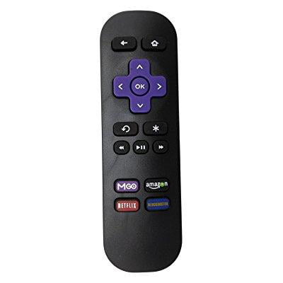 beyution new replace remote compatible with roku models roku 1 (lt, hd) roku 2 (xd, xs); roku 3 (do not support roku streaming stick, hdmi stick and game) with instant