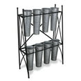 thumbnail image 1 of Cheungs 5201 Support de Plante 8 Pots avec Pots Galvanisés, 1 of 1
