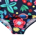 thumbnail image 5 of Styles I Love Infant Baby Girl Cute Printed One-piece Swimsuit Beach Bathing Suit Pool Swimwear (Navy Floral, 80/3-6 Months, ), 5 of 6