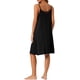 thumbnail image 3 of INSPIRAR CHIC Vestido de Noche Sin Mangas con Tirantes Cruzados Ropa de Dormir 2XL Negro, 3 of 6