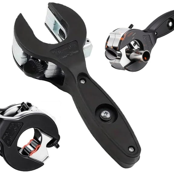 One-Hand Ratchet-Type Pipe Cutter, Fast Pipe Cutting Tool for Copper, Pvc, Aluminum, Steel Pipes, Lightweight Handheld Design for Plumbing, Diy Projects, Workshop, Home Decoration