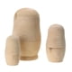 thumbnail image 4 of 5x Embriones en Blanco DIY Sin Pintar Muñecas Rusas Anidadas Juguete Matryoshka, 4 of 8