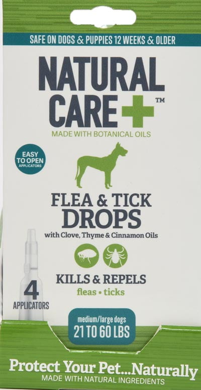 natural care flea and tick drops for cats